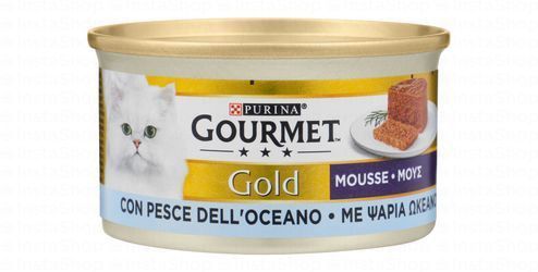 Purina Gourmet Gold Wet Cat Food Mousse with Ocean Fish