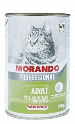 Morando Professional Wet Food with Veal for Adult Cats