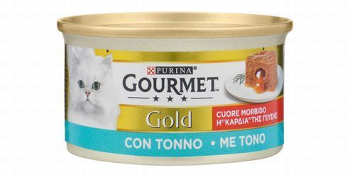 Purina Gourmet Gold Melting Heart Wet Food with Tuna for Adult Cats