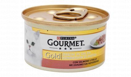 Purina Gourmet Gold Wet Cat Food with Salmon & Chicken