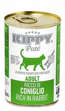 Kippy Pate with Rabbit for Adult Cats