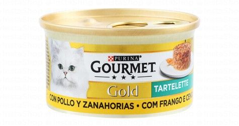 Purina Gourmet Gold Tart Wet Food with Chicken & Carrots for Adult Cats