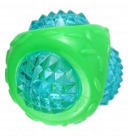 Senye Green & Blue Ball Shaped Dog Chew Toy