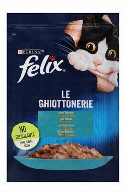 Purina Felix Delicacies Wet Food with Tuna in Jelly for Adult Cats