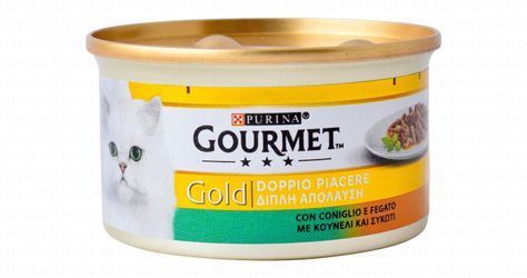 Purina Gourmet Gold Wet Cat Food with Rabbit & Liver
