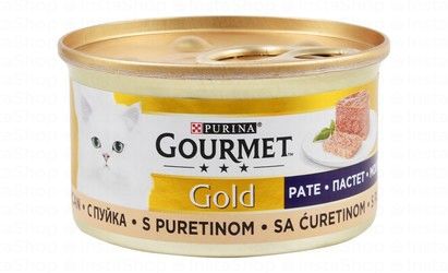 Purina Gourmet Gold Pate with Turkey for Adult Cats